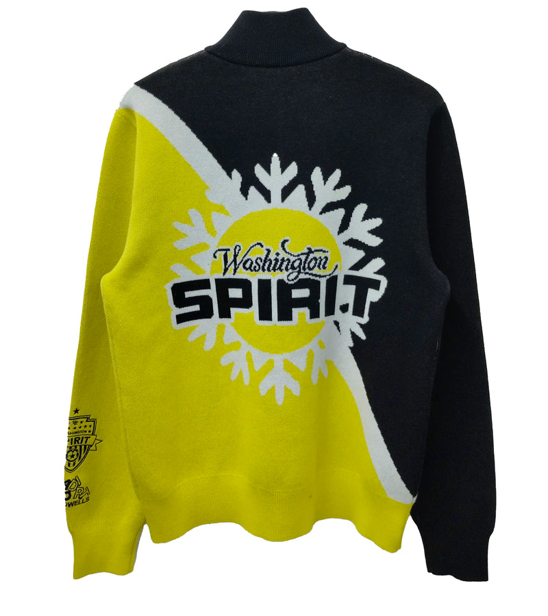 Spirit x Dead Dirt Snowflake Knit Quarterzip