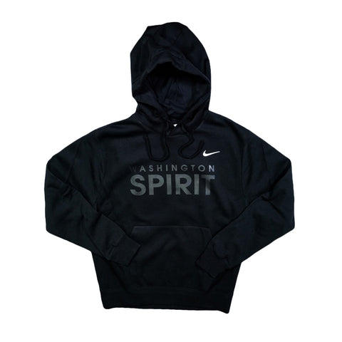 Large black nike discount hoodie